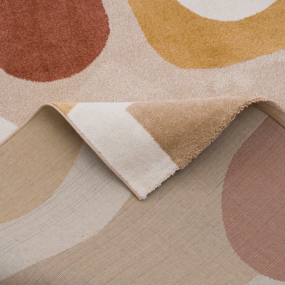 Tapis rétro beige 120x170 cm — vue 4