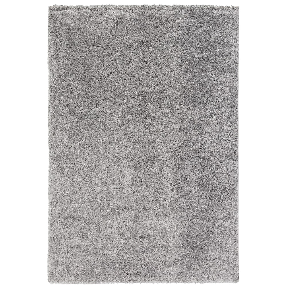 Tapis shaggy uni gris 120x170 cm