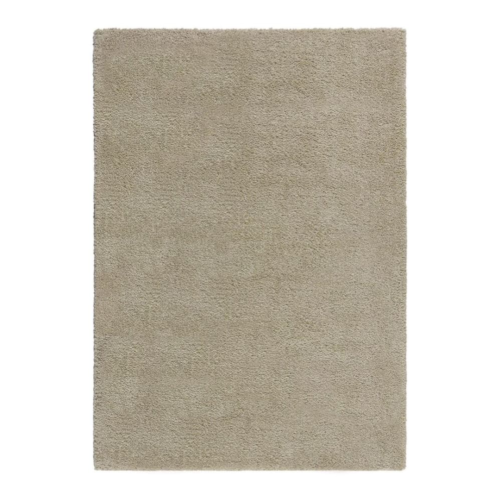 Tapis uni design en polypropylène naturel 120x170