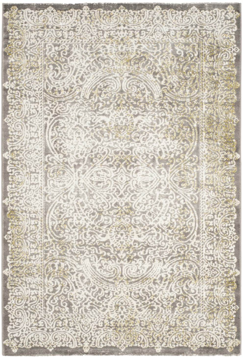 Tapis gris 122 x 170