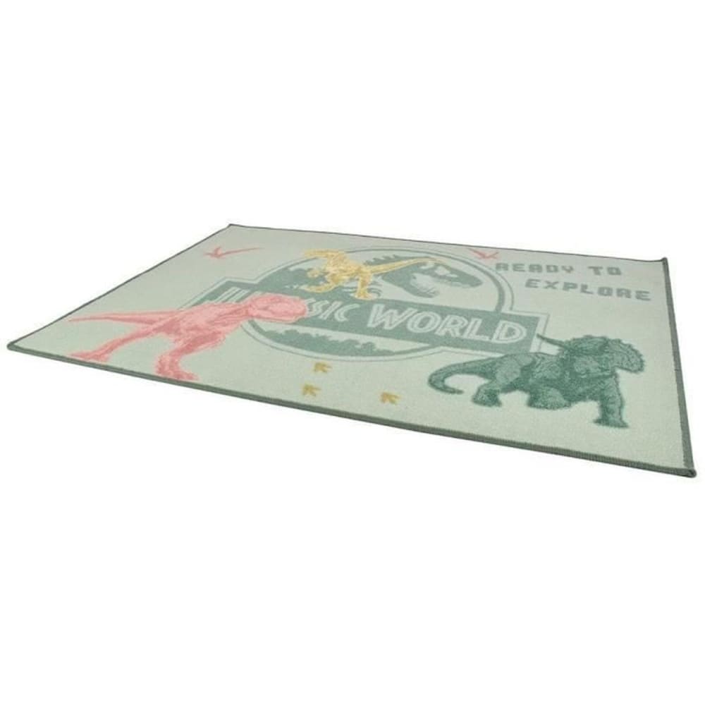 Jurassic world tapis dinosaure 120 x 80 cm — vue 3