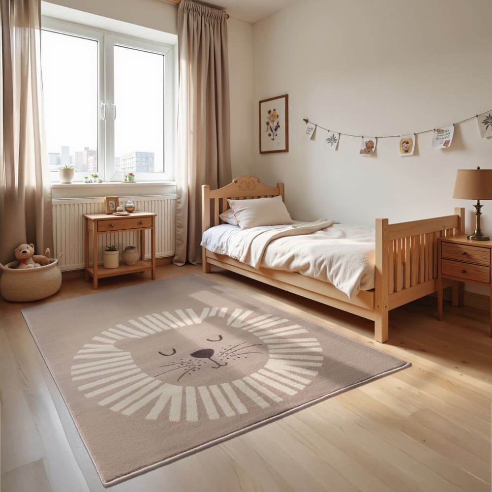 Tapis enfant happy lion 120x170cm — vue 3