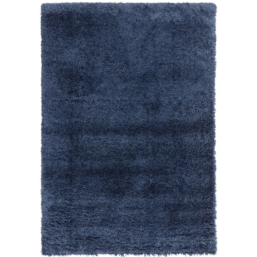 Tapis de salon en polypropylène - bleu