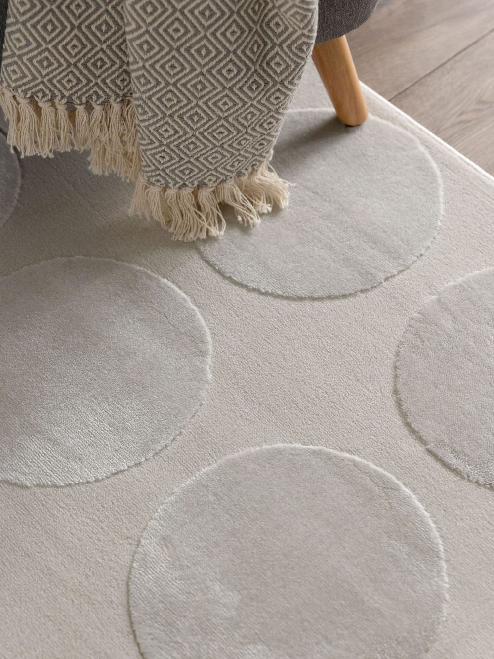 Tapis crème 120x170 — vue 4