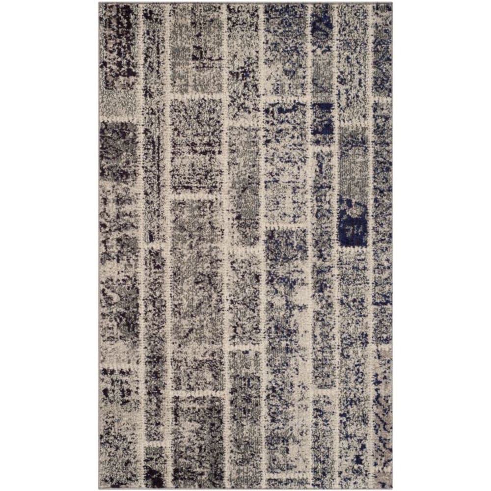 Tapis gris 122 x 170