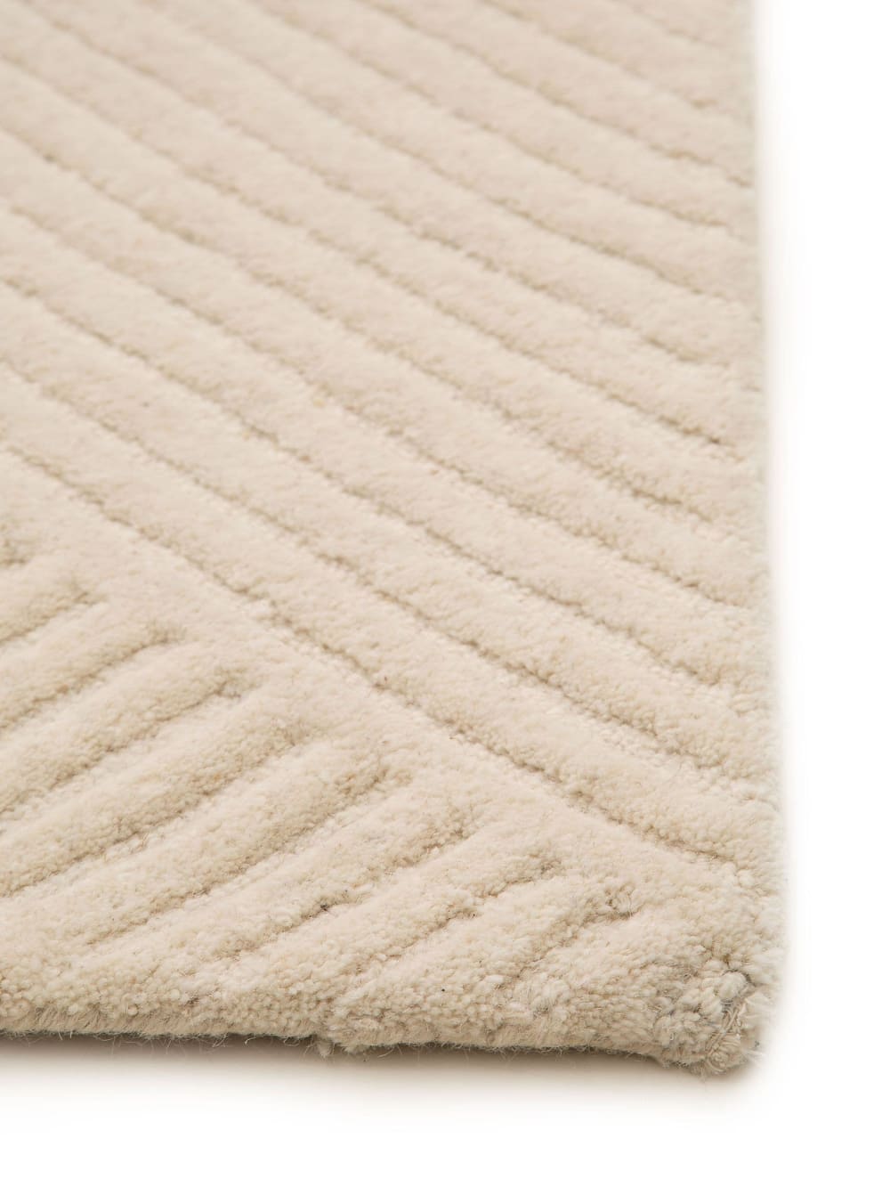 Tapis de laine ivory 120x170 — vue 4