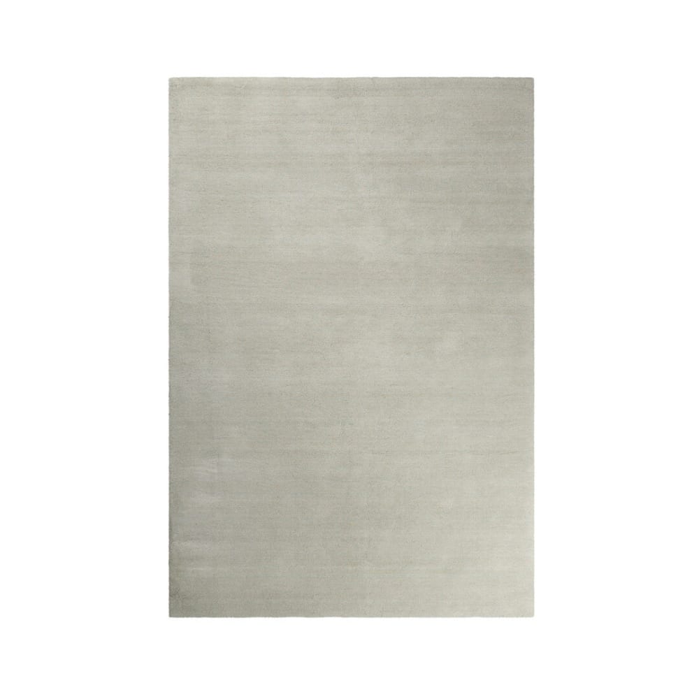 Tapis uni design en polyester vert pastel 120x170