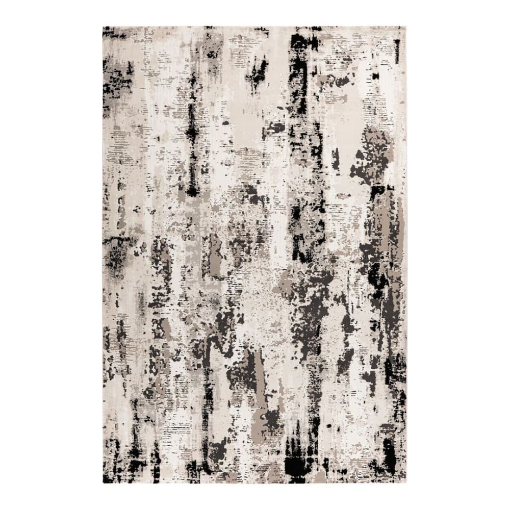 Tapis  design en polyester gris 120x170