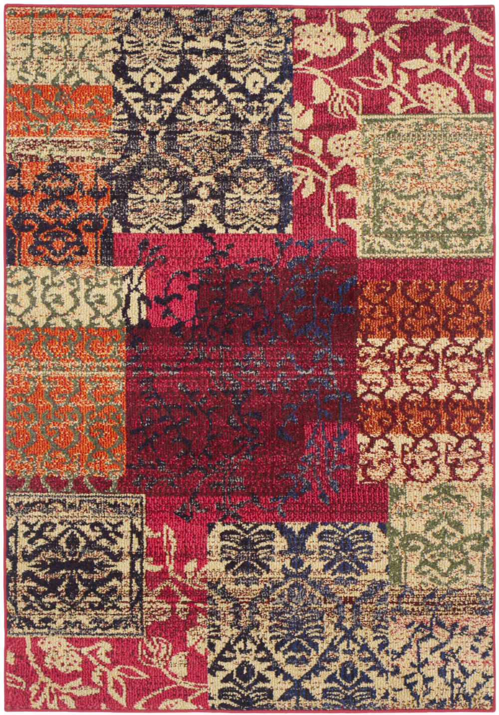 Tapis multicolore 122 - 170