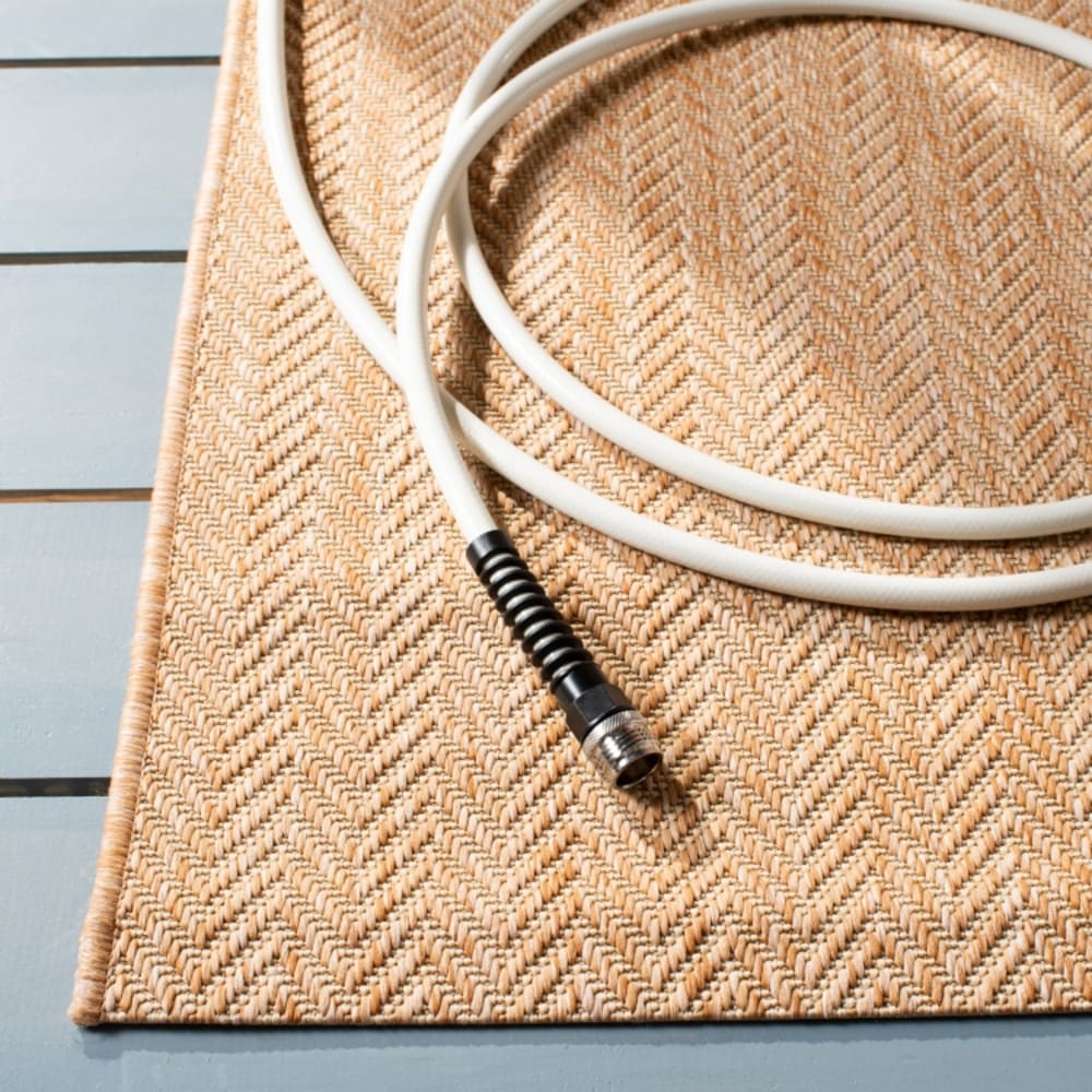 Tapis contemporain en polypropylène beige, 122 x 170 cm — vue 4