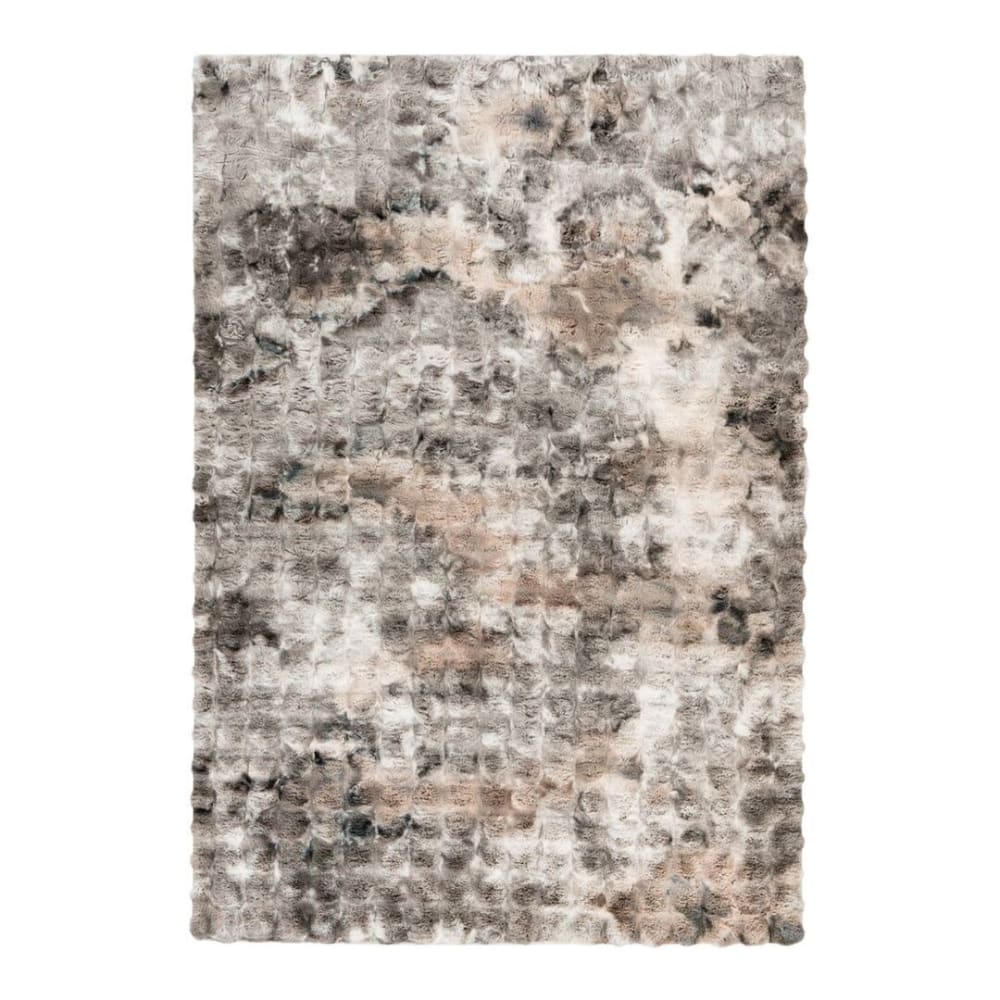 Tapis  design en polyester gris 120x170