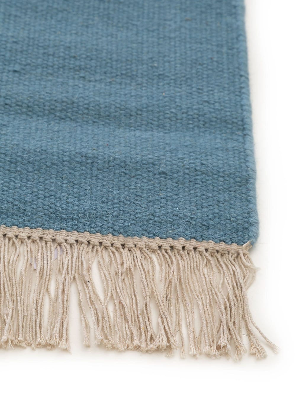 Tapis de laine bleu clair 120x170 — vue 4