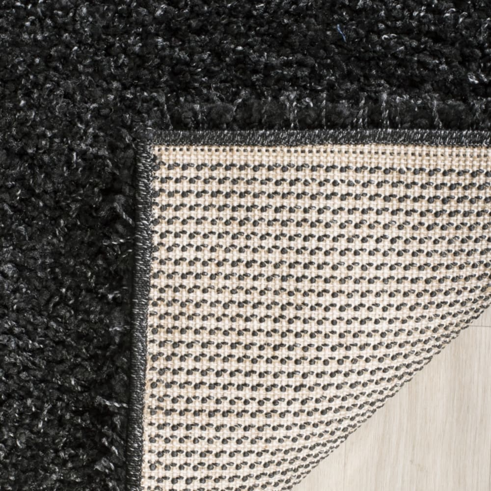 tapis noir 122 x 122