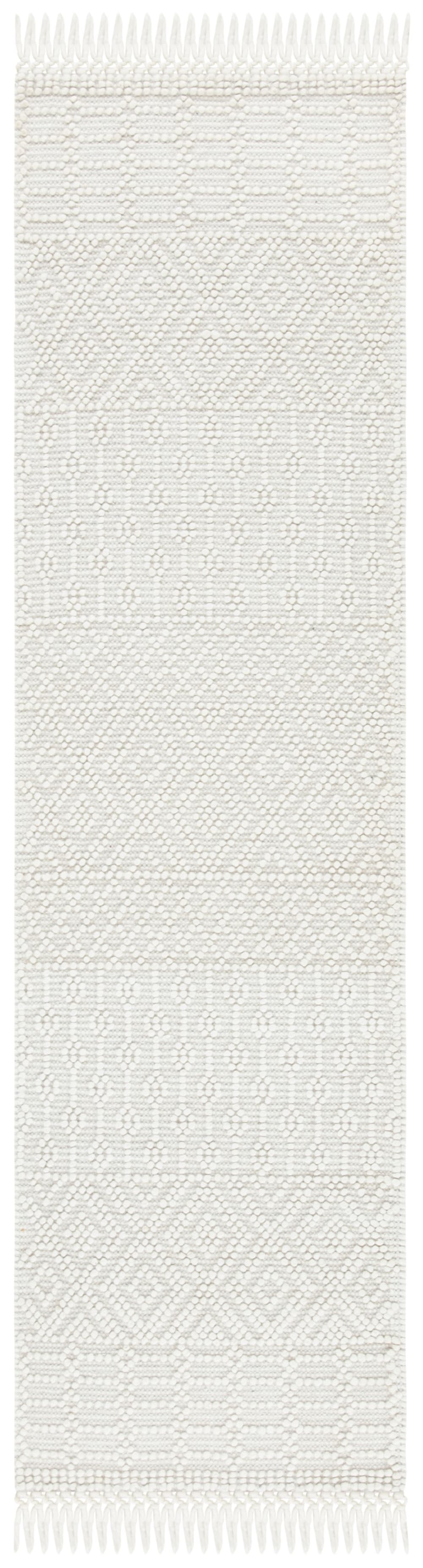 Tapis laine ivory 69 x 122 cm