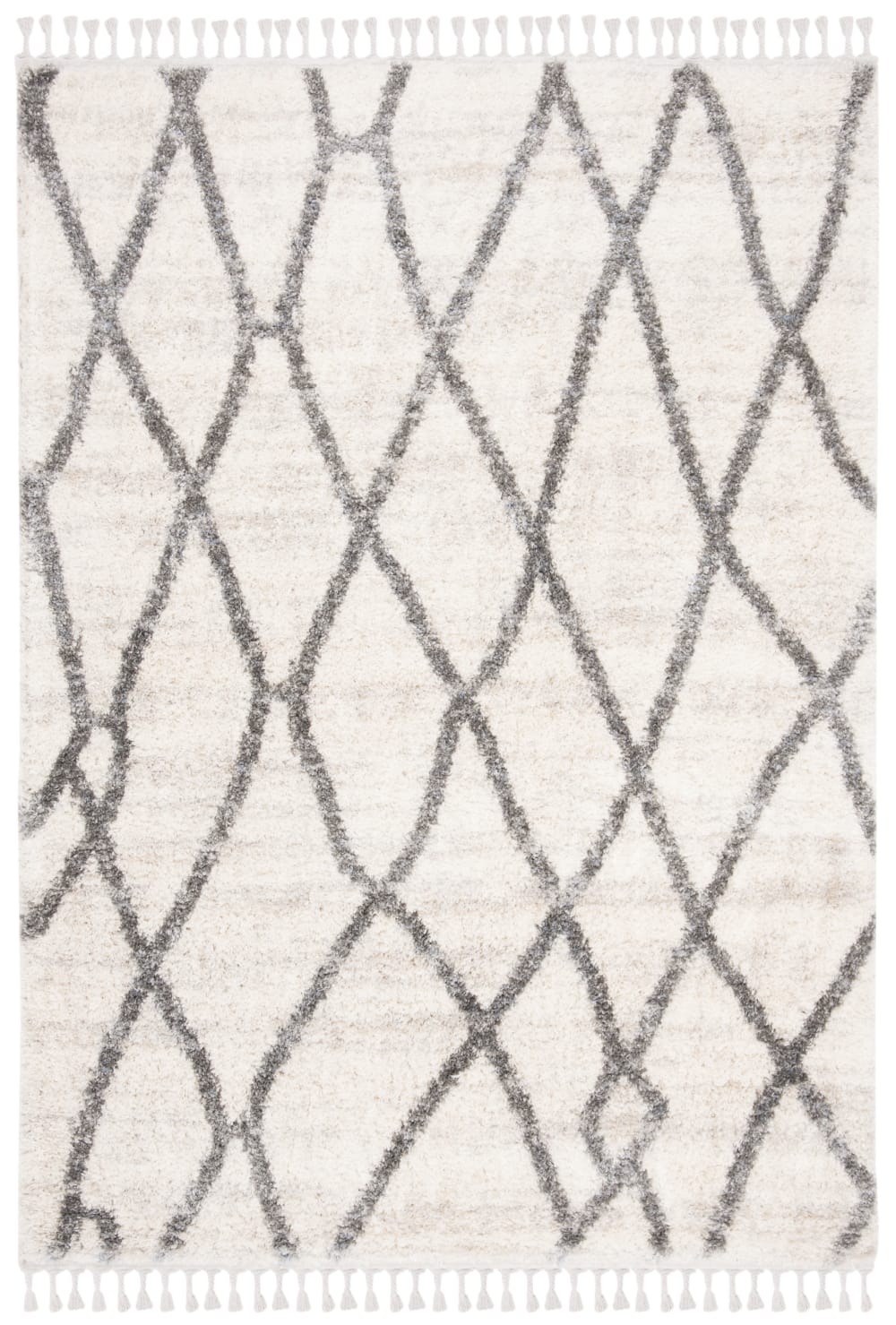 Tapis gris 122 x 183