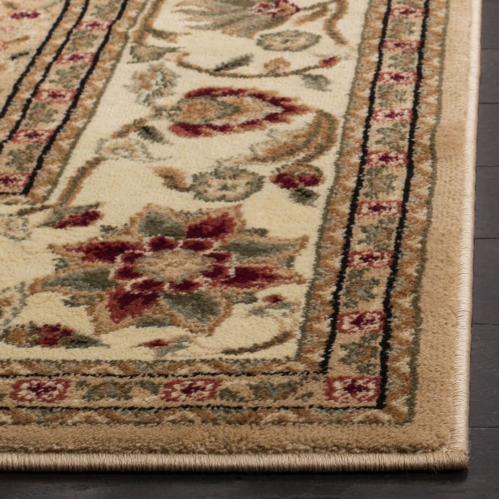 Tapis traditionnel en polypropylène beige/blanc, 122 x 183 cm — vue 4