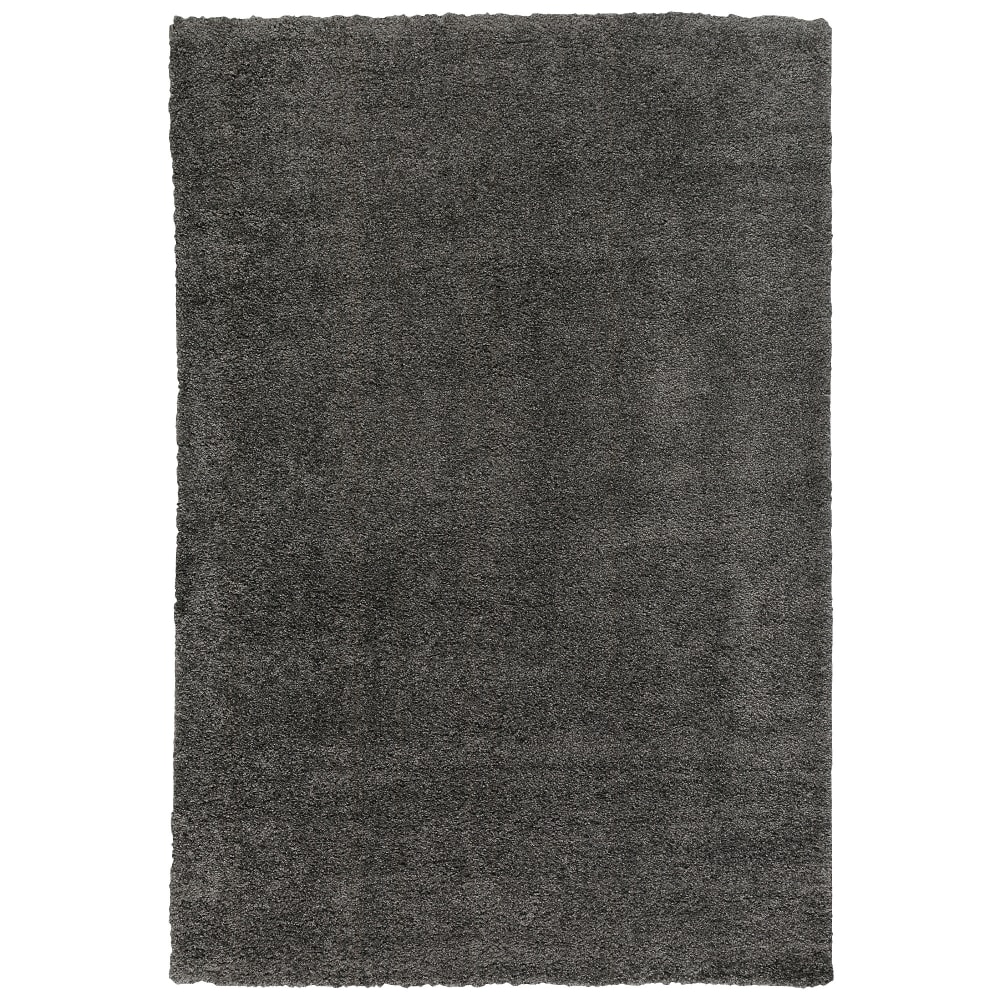 Tapis shaggy uni anthracite 120x170 cm