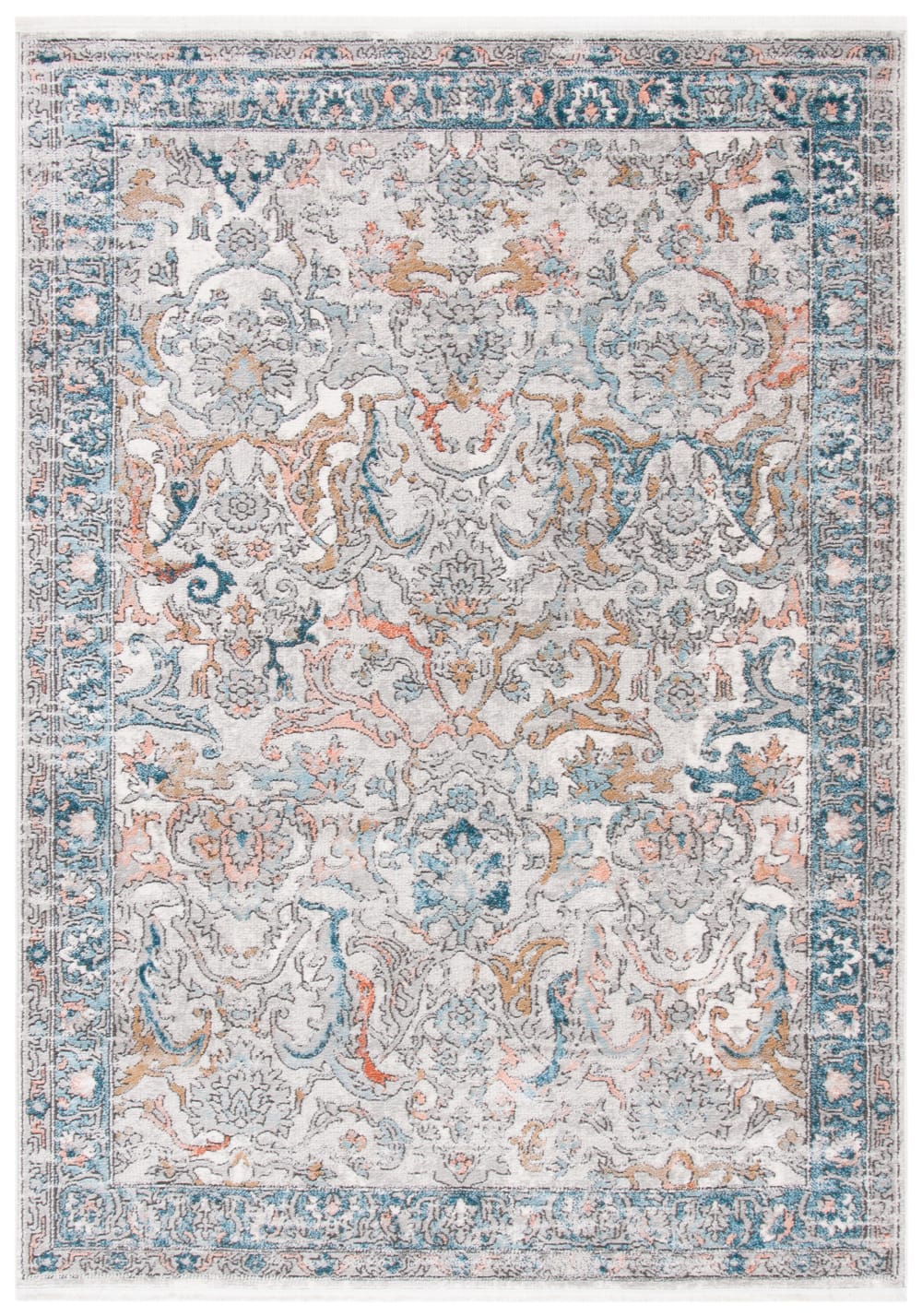 Tapis bleu clair 122 - 183