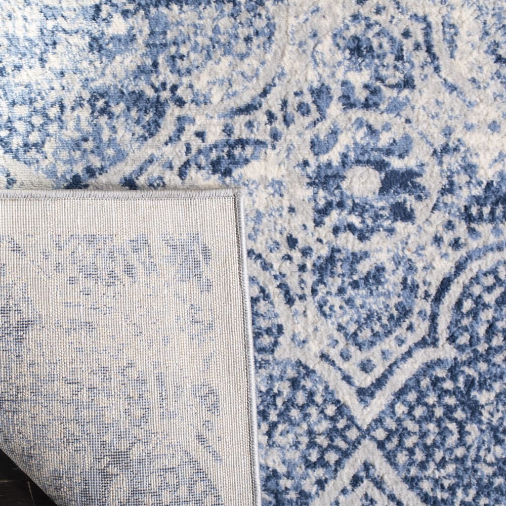 Tapis de transition en polypropylène beige/bleu, 122 x 183 cm — vue 4