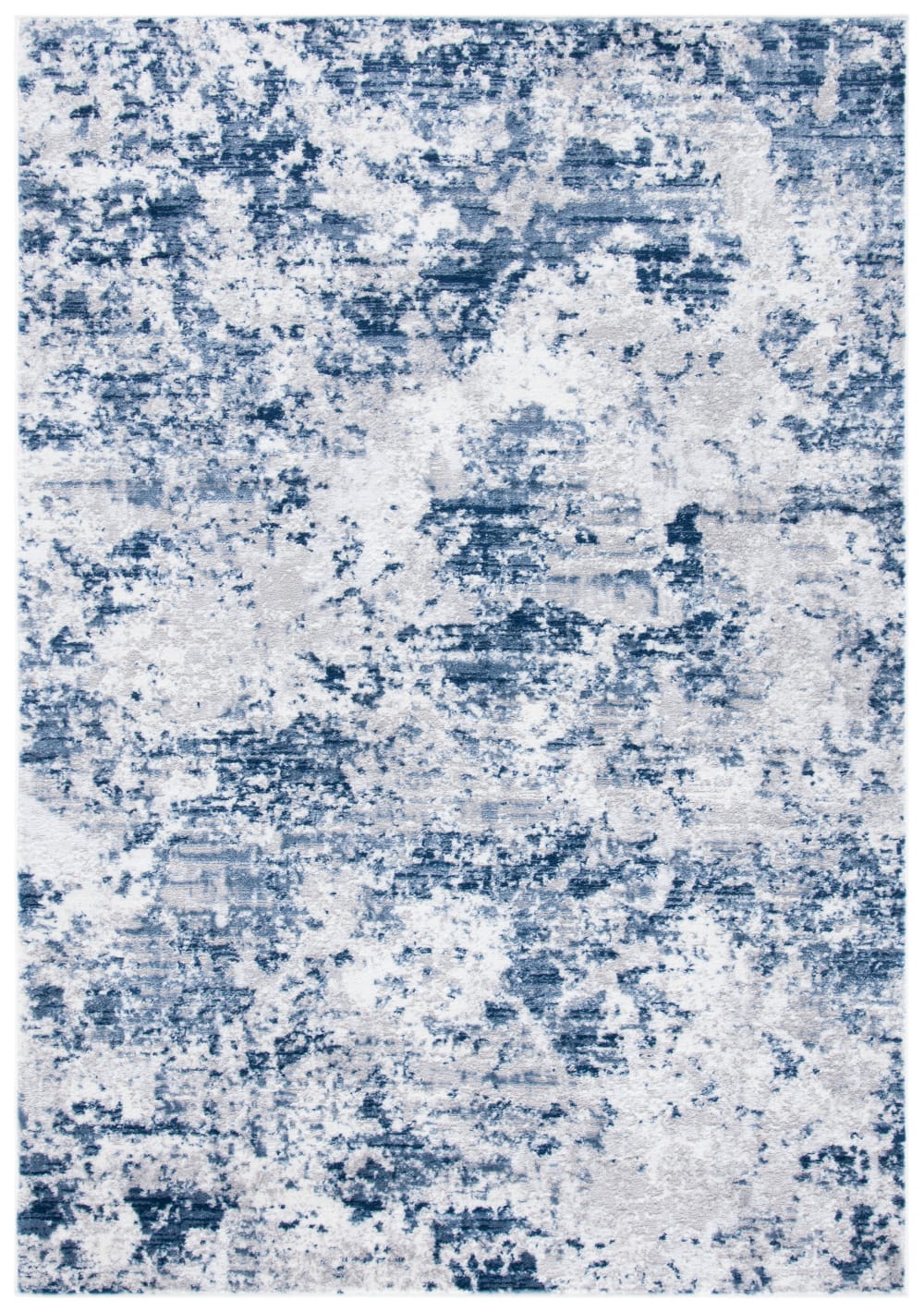 Tapis marine/gris 122