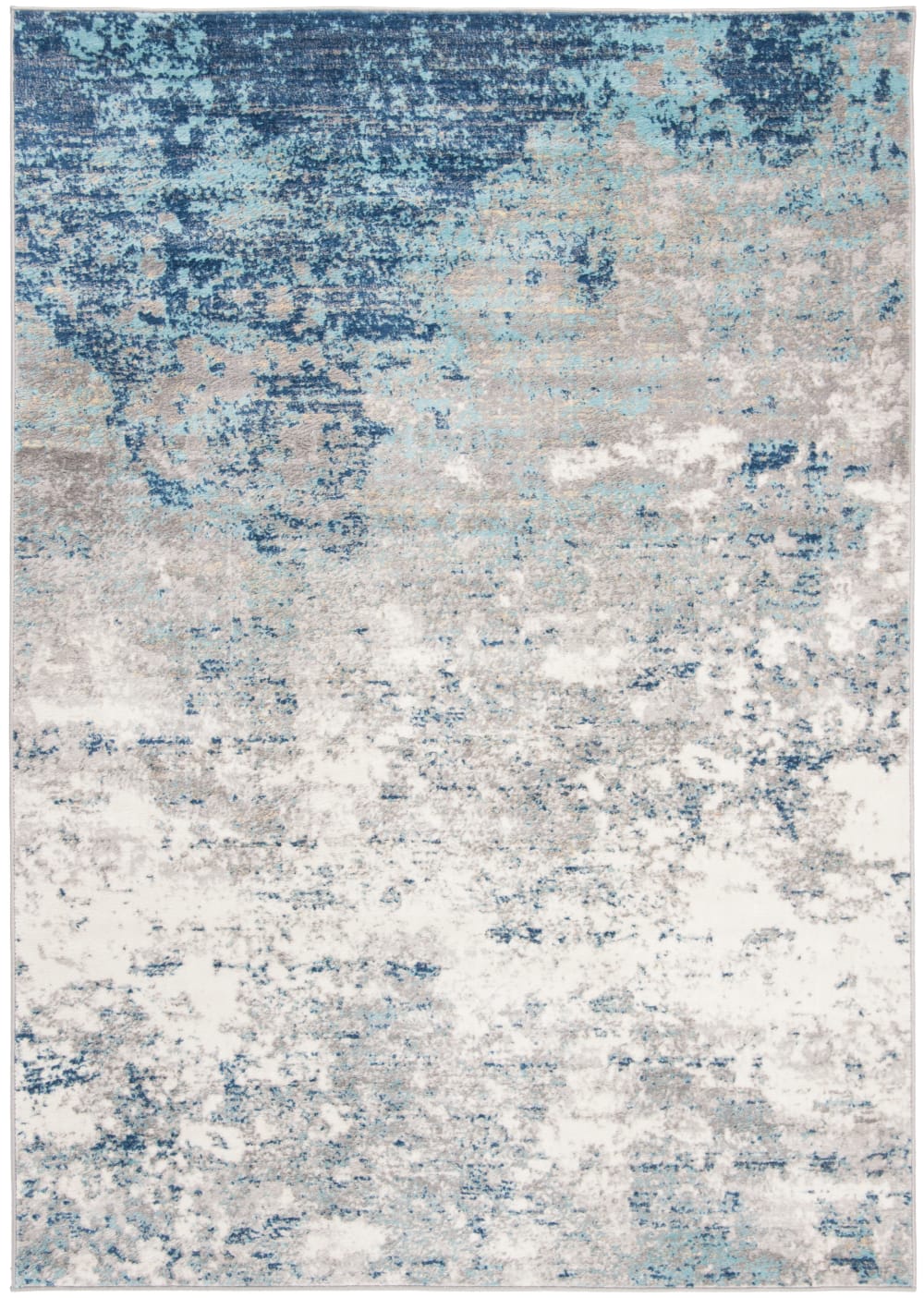 Tapis bleu 122 x 183