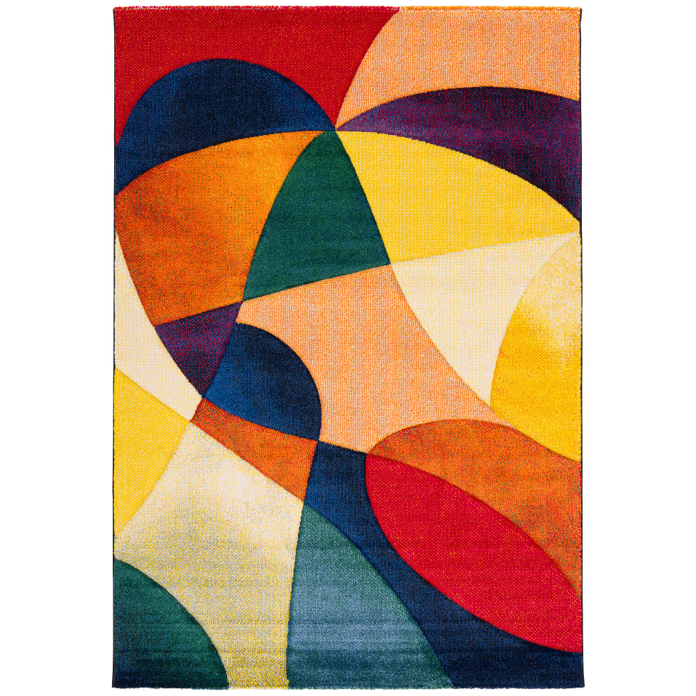 Tapis design moderne multicolore 120x170 cm