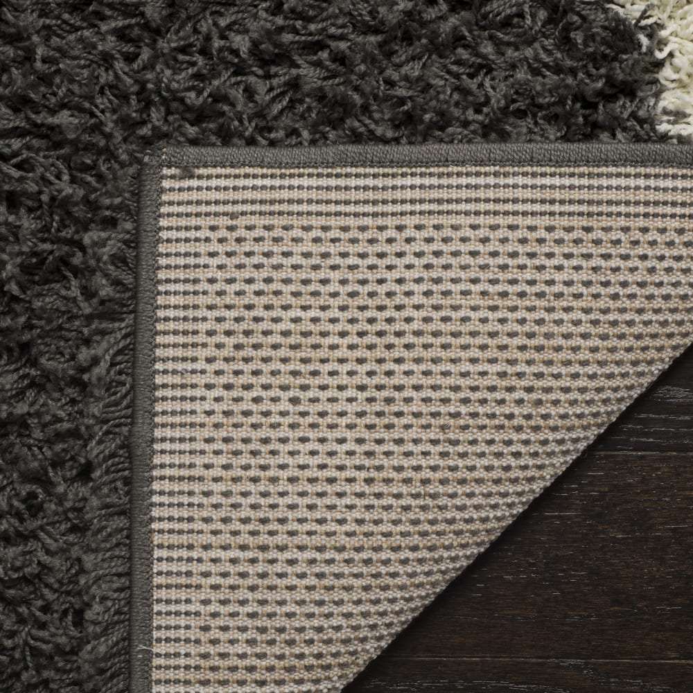 Tapis en polypropylène gris/blanc, 122 x 183 cm — vue 4