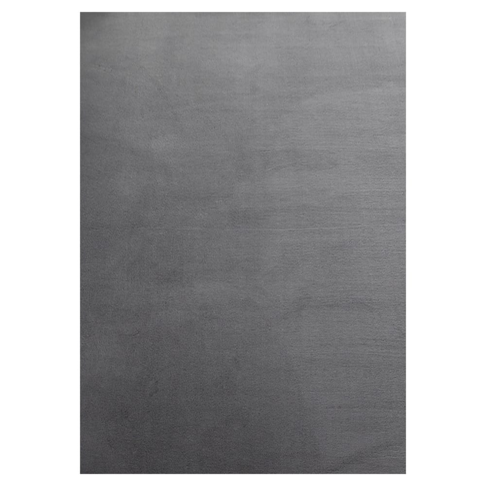 Tapis Lavable en microfibre douce - Gris Foncé 120x170cm