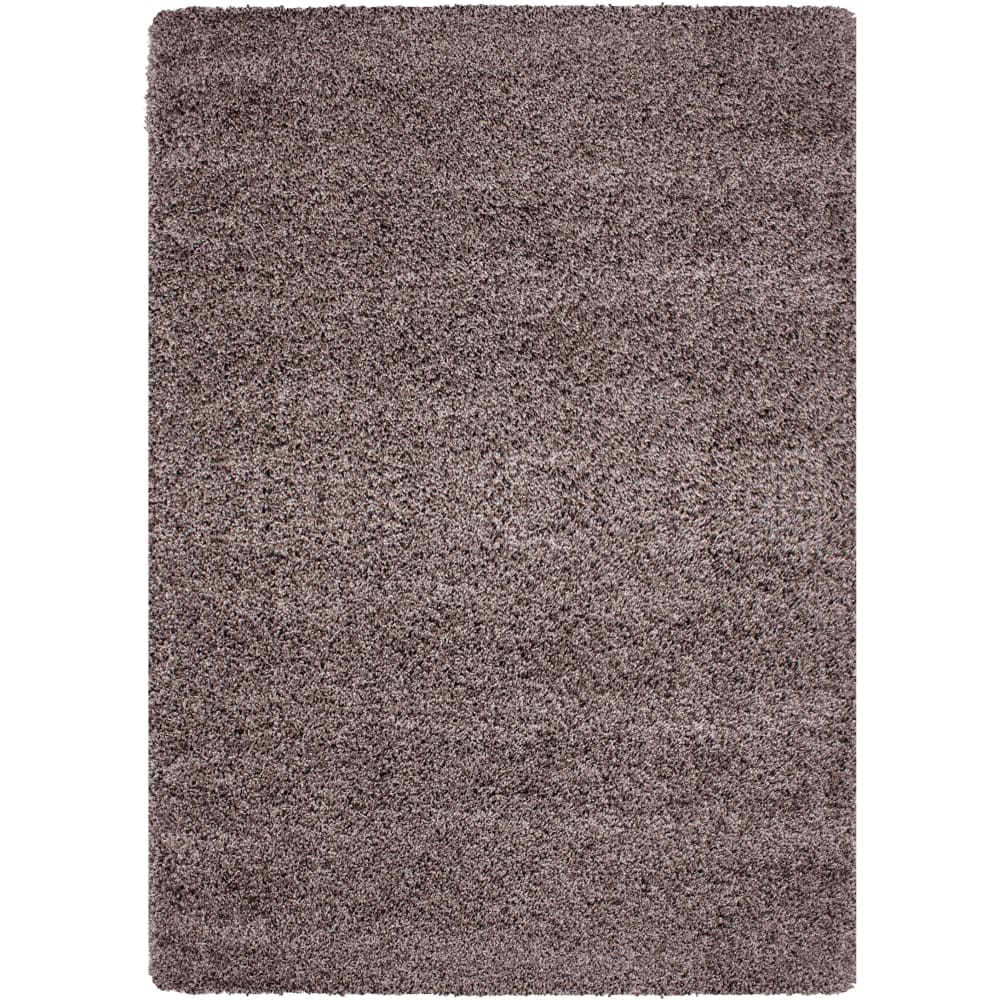 SHAGGY - Tapis Uni à poils longs - Taupe 120 x 170 cm