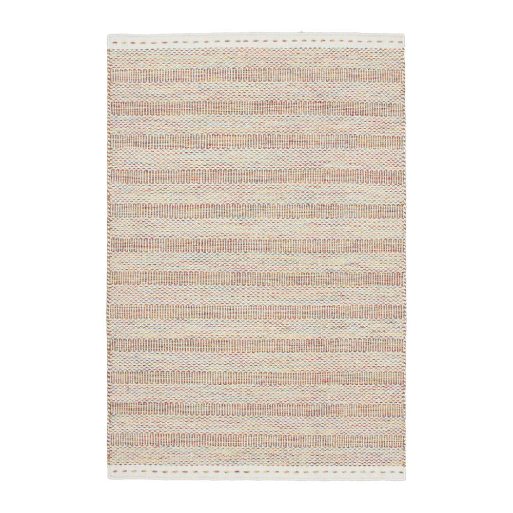 Tapis ethnique design en laine multicolore 120x170