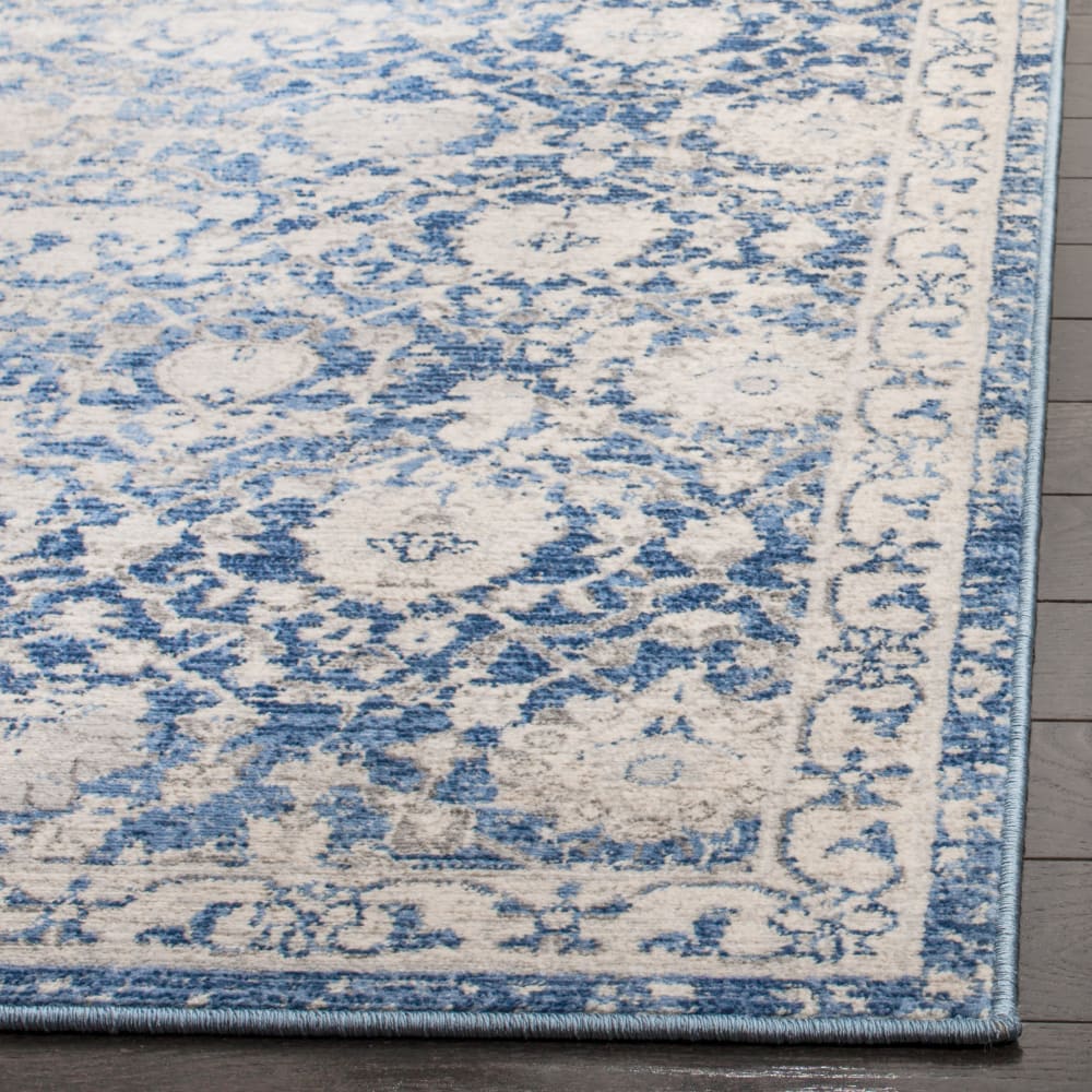 Tapis de transition en polypropylène bleu/beige, 122 x 183 cm — vue 4