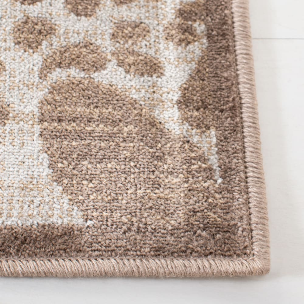 Tapis de transition en viscose marron/beige, 79 x 122 cm — vue 4