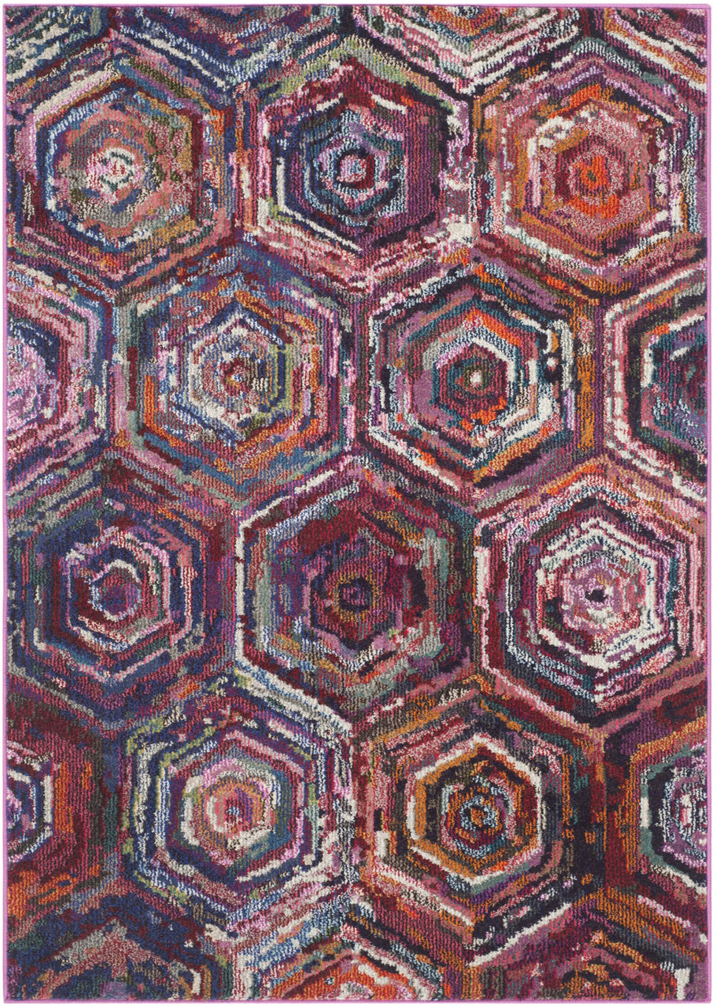 Tapis rose 122 x 170