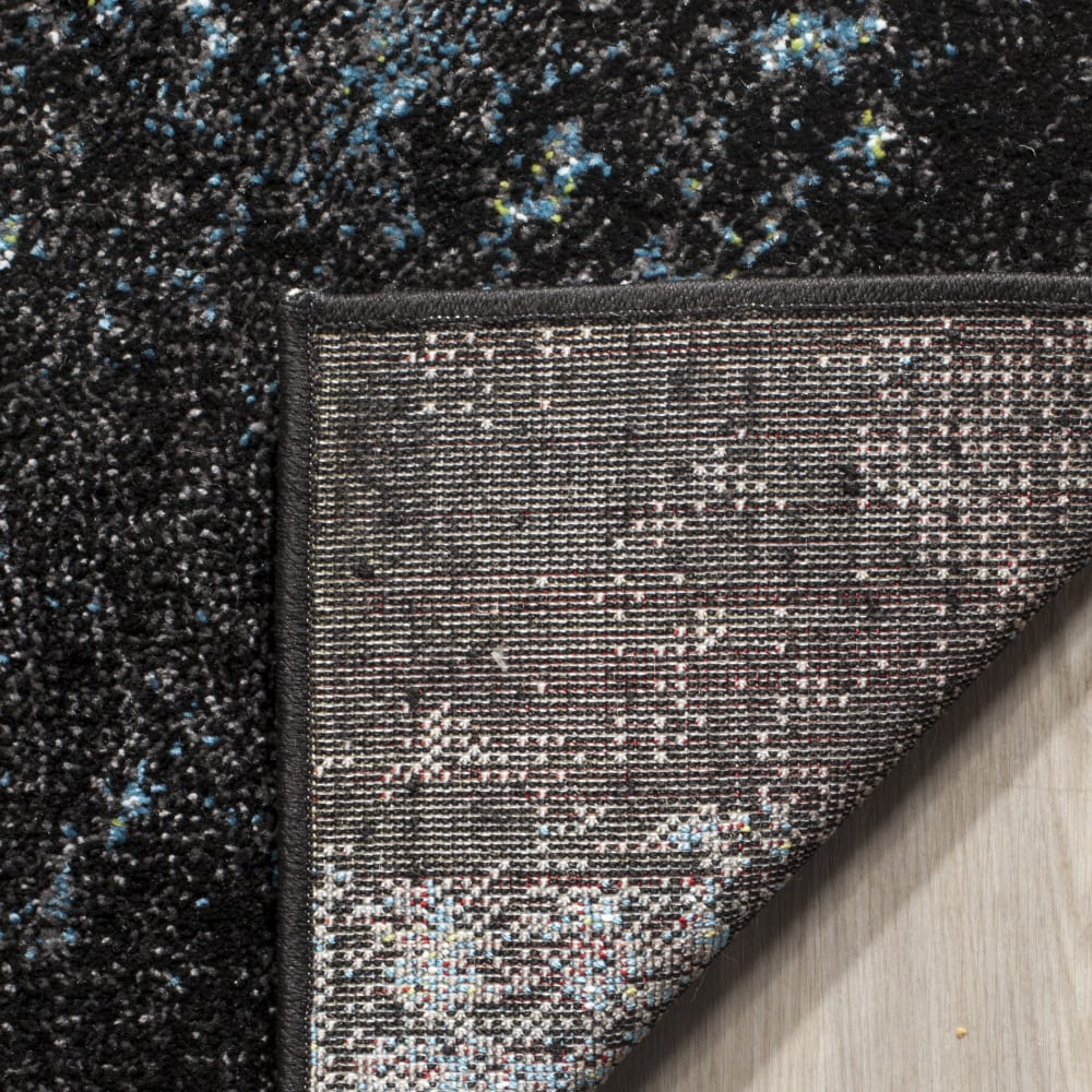 Tapis contemporain en polypropylène bleu/multicolore, 122 x 183 cm — vue 4