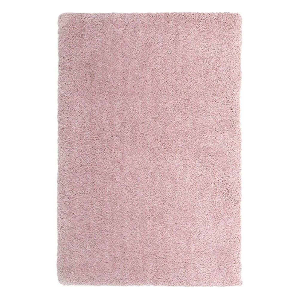 Tapis à poils longs - rose