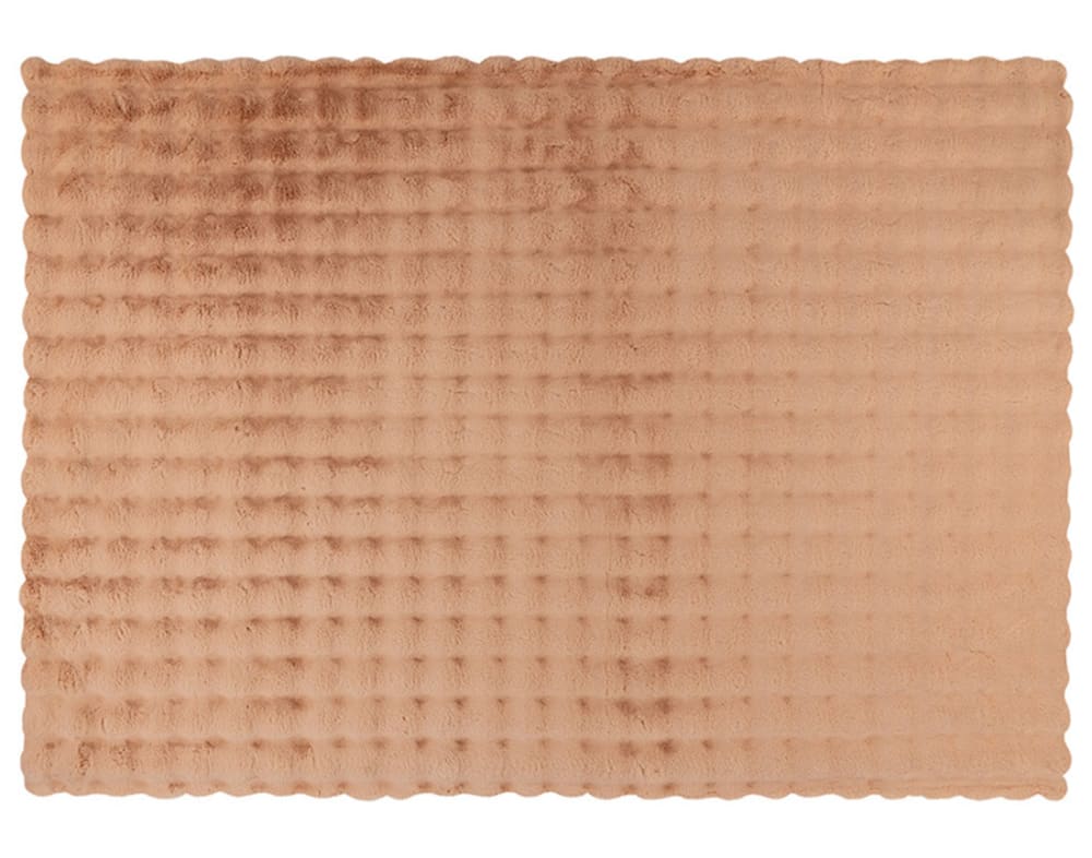 Tapis en 100% polyester orange 120 x 170 cm