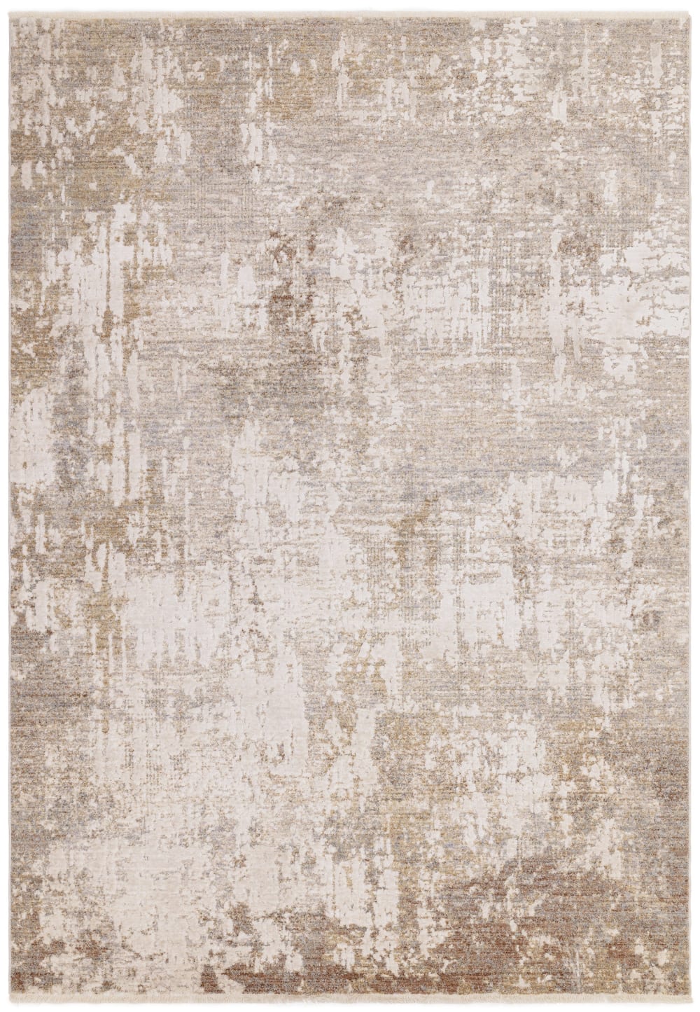 Tapis de salon moderne beige 120x180 cm