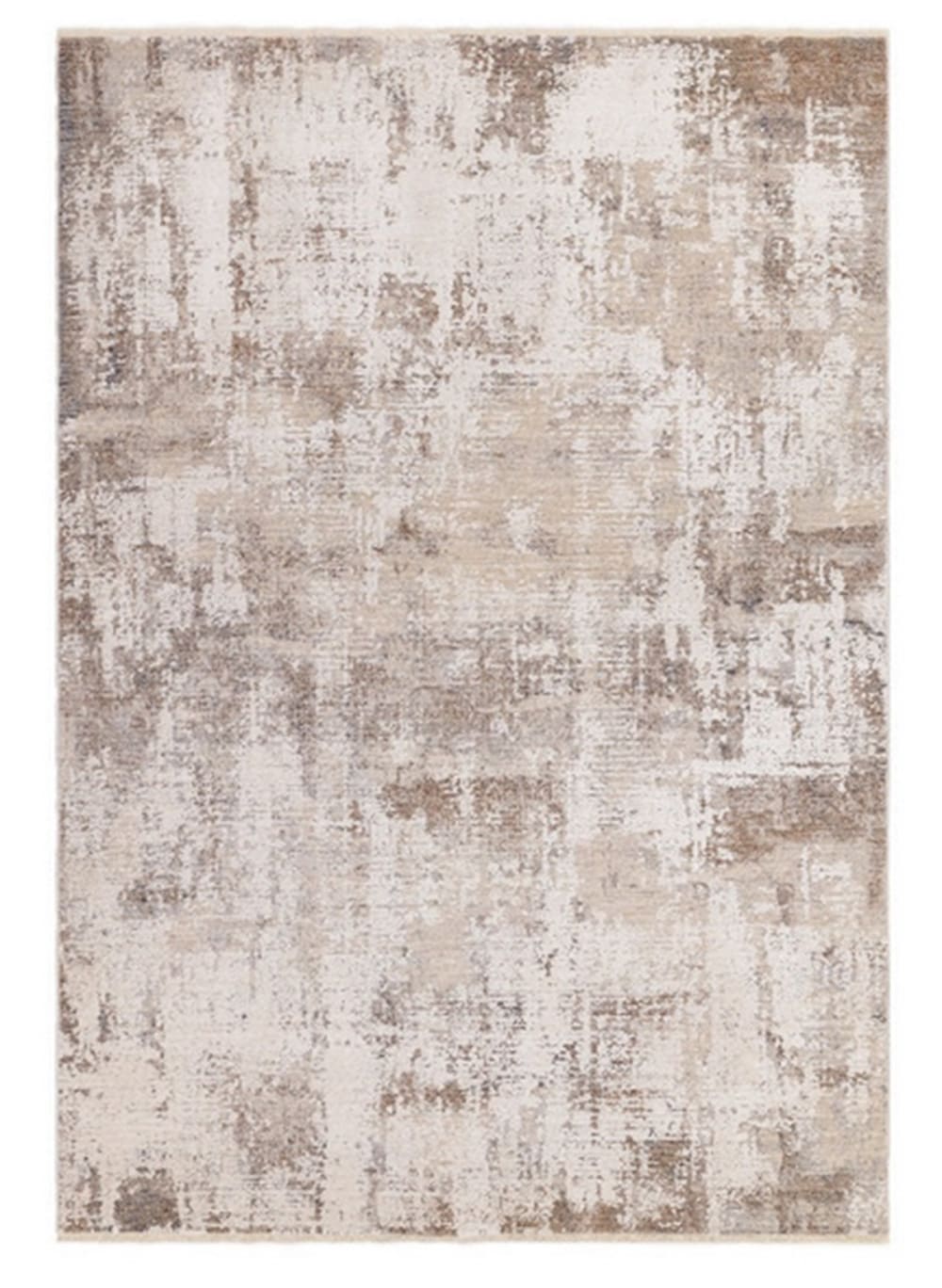 Tapis de salon moderne beige/bleu 120x180 cm