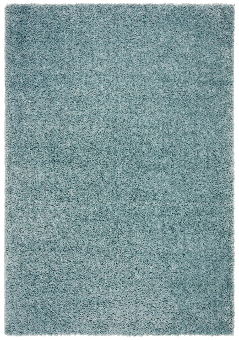 Tapis shag en polypropylène bleu, 122 x 183 cm