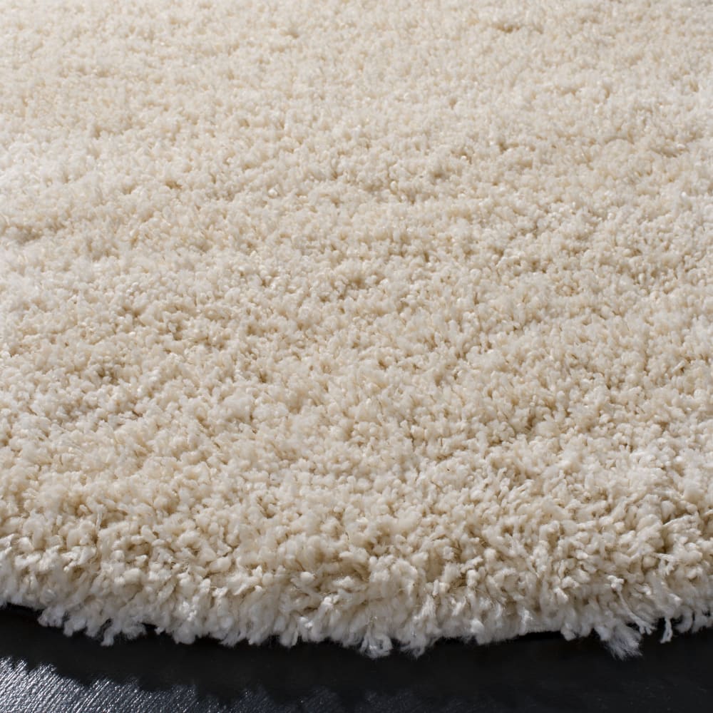 Tapis en polypropylène blanc, 122 cm — vue 4