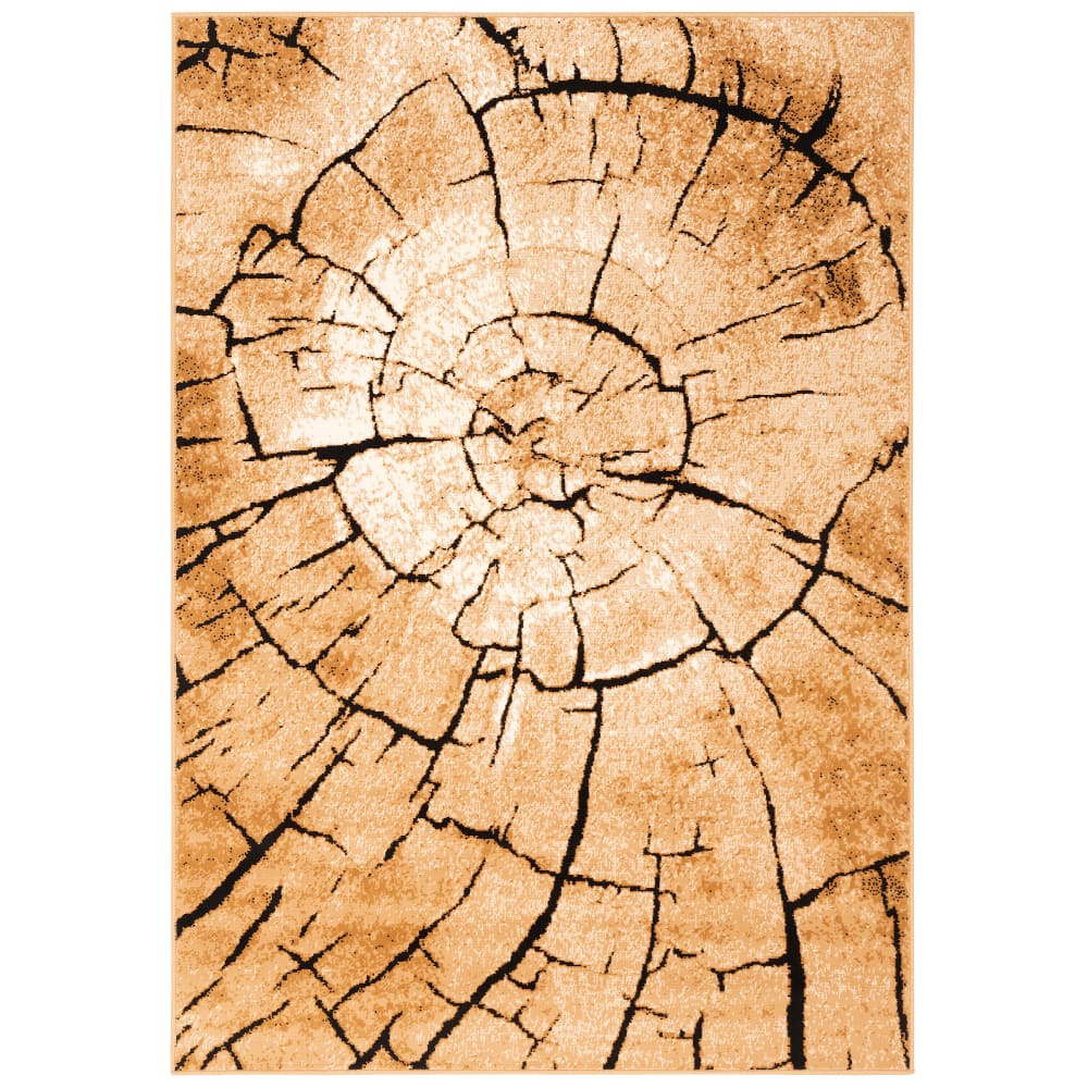 Tapis velours moderne beige 120x170 cm