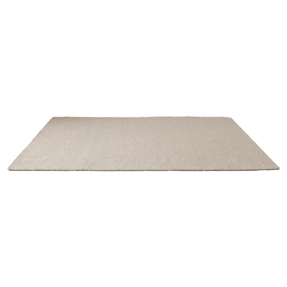 Tapis 100% laine couleur Gris clair 120x180 cm