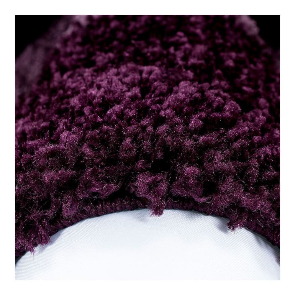 Tapis  contemporaine en polypropylène violet Ø 120