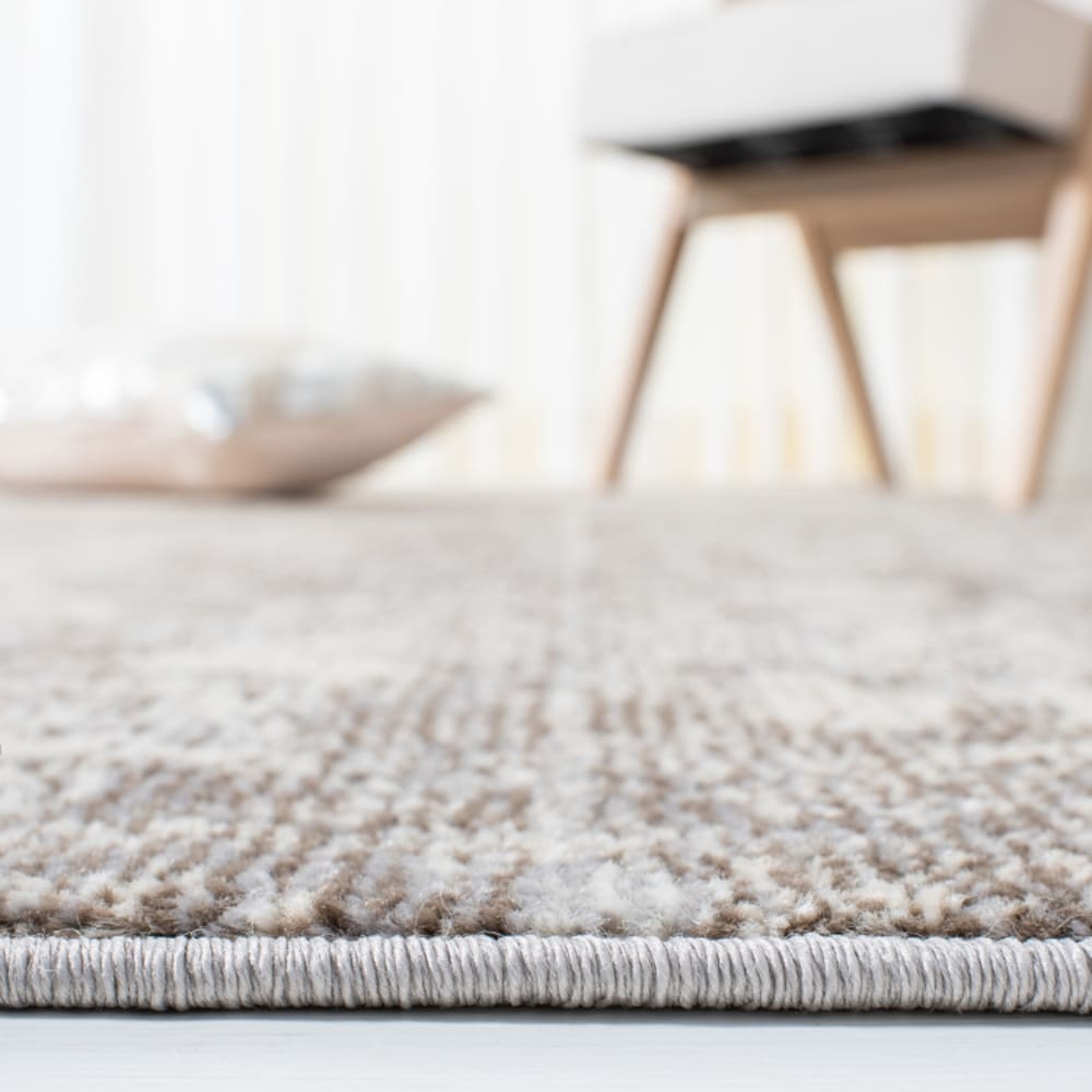 Tapis de transition en polypropylène gris/beige, 122 x 183 cm — vue 4