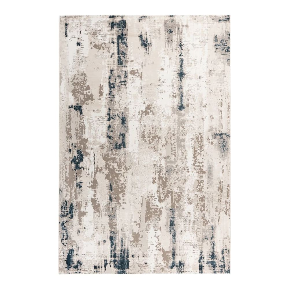 Tapis  design en polyester bleu ciel 120x170