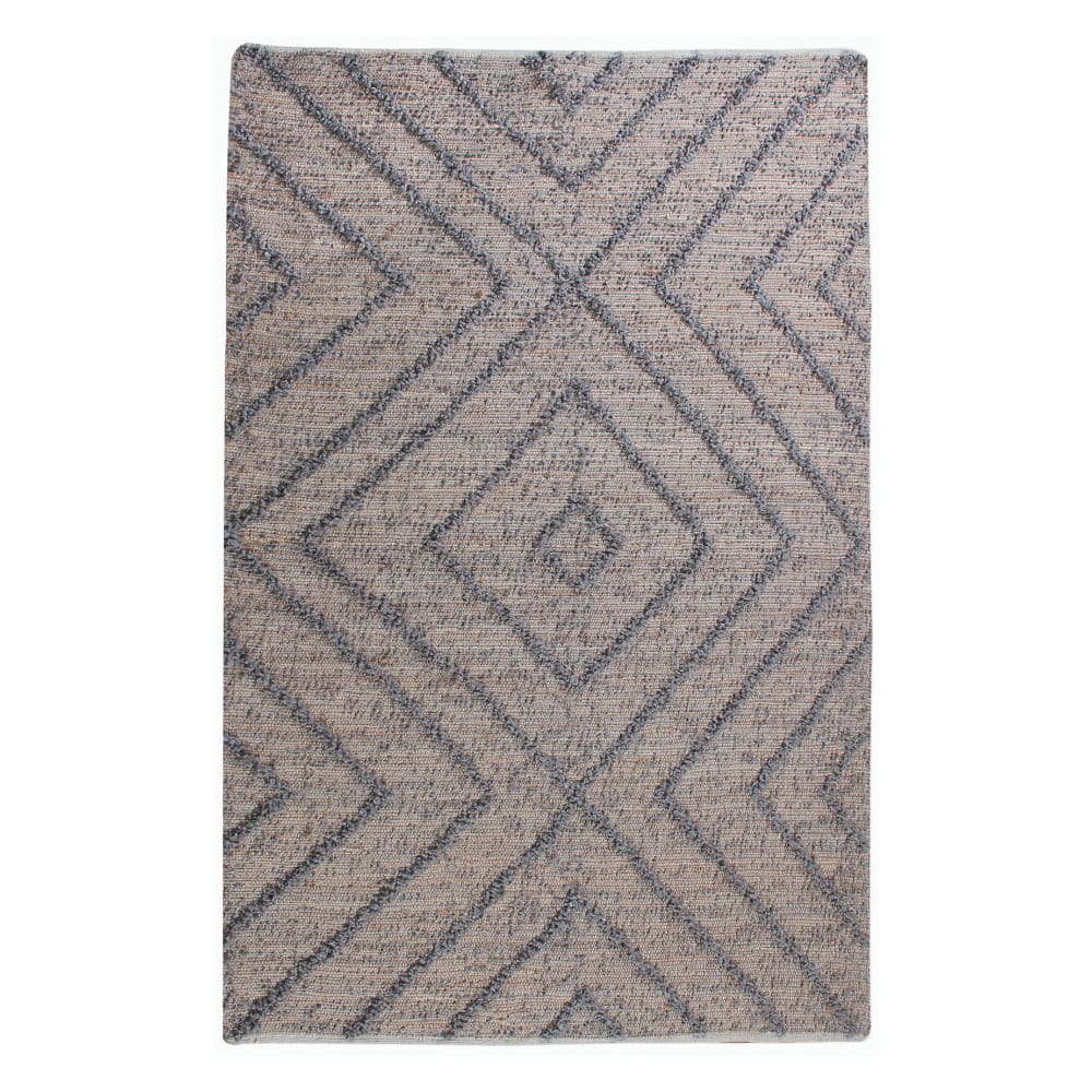 tapis  en jute gris 120