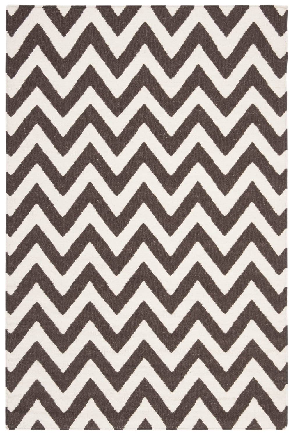 Tapis laine marron 122