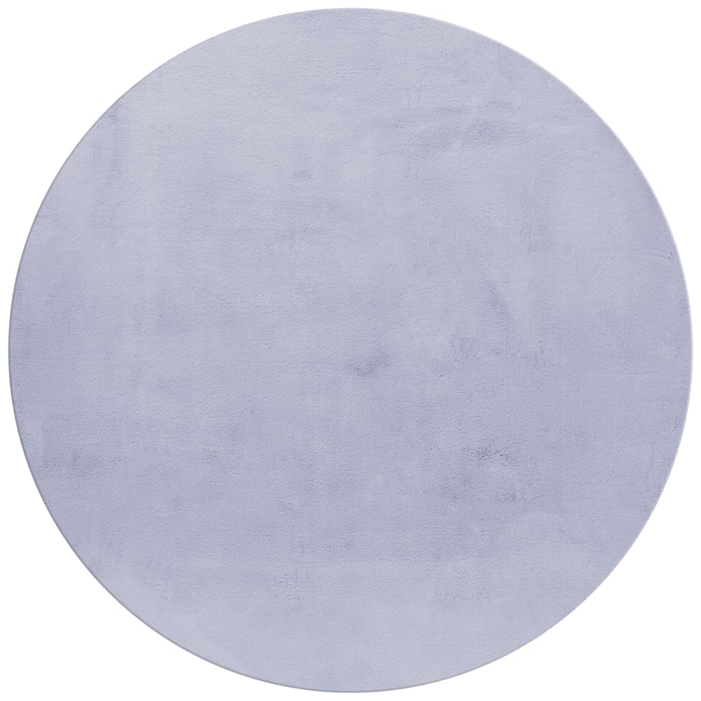 Tapis rond fausse fourrure - toucher