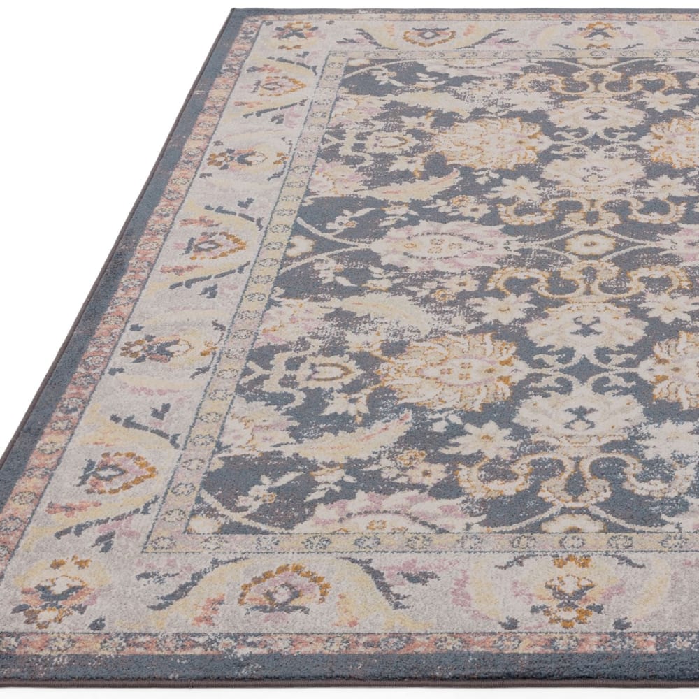 Tapis de salon en polypropylène noir 120x170 cm — vue 4