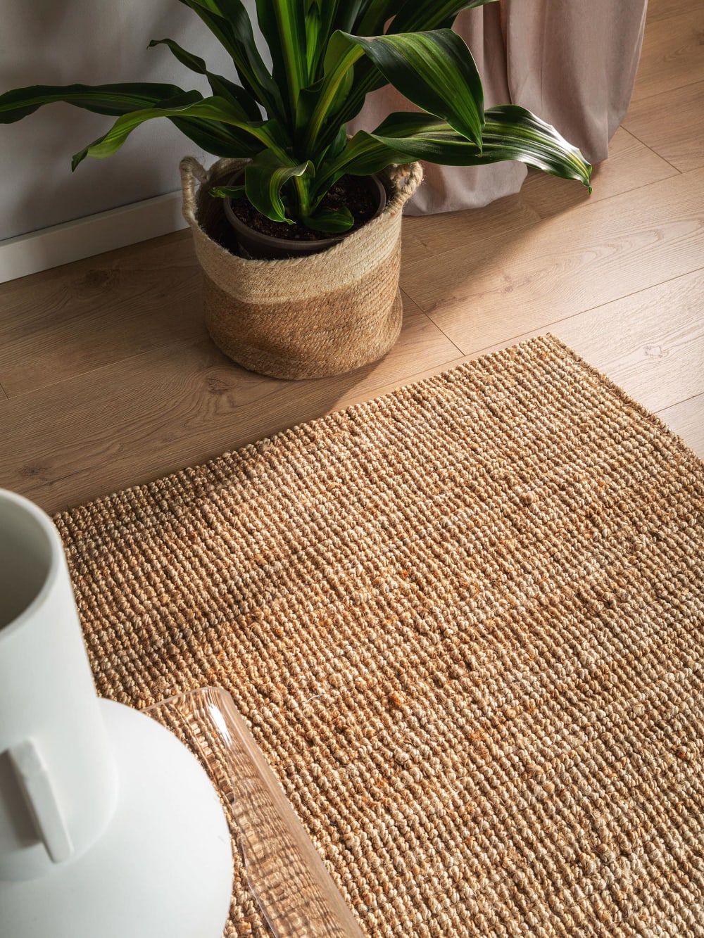 Tapis de jute natural 120x170 — vue 4